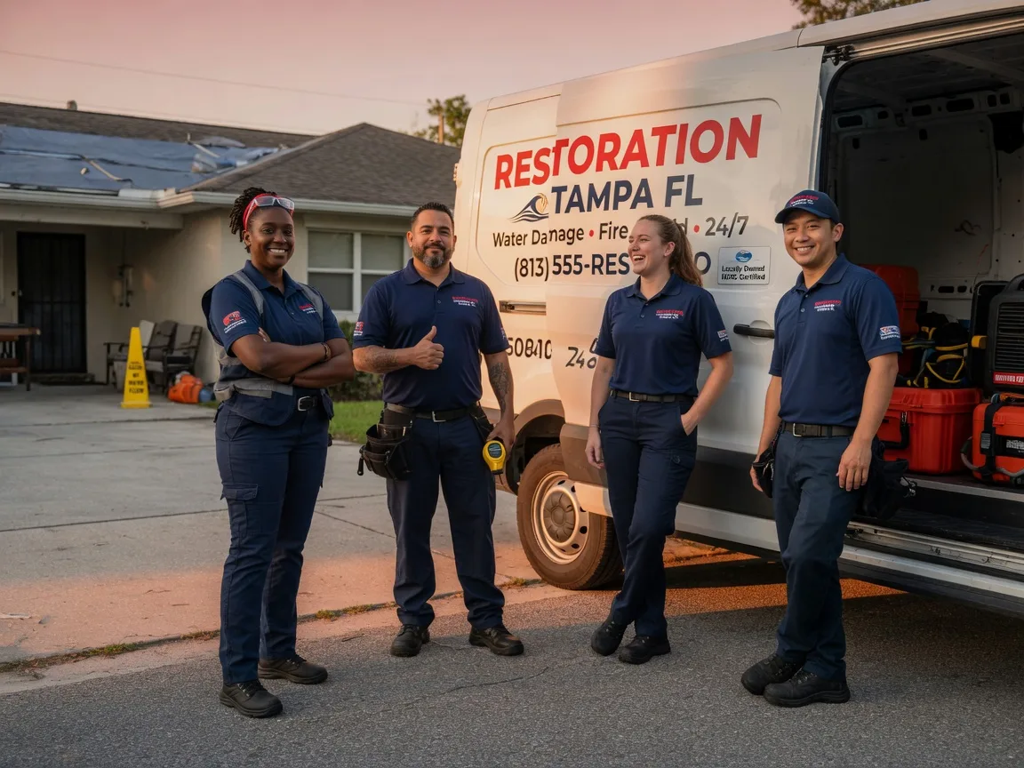 Water Damage Restoration company in Rudolph, WI